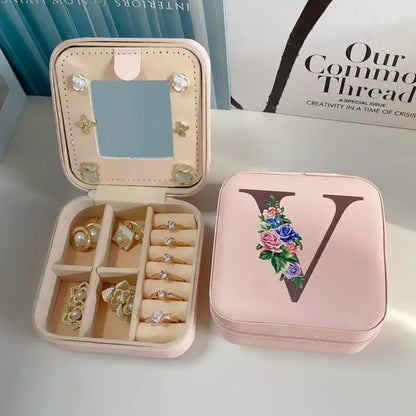 jewelry box with letter