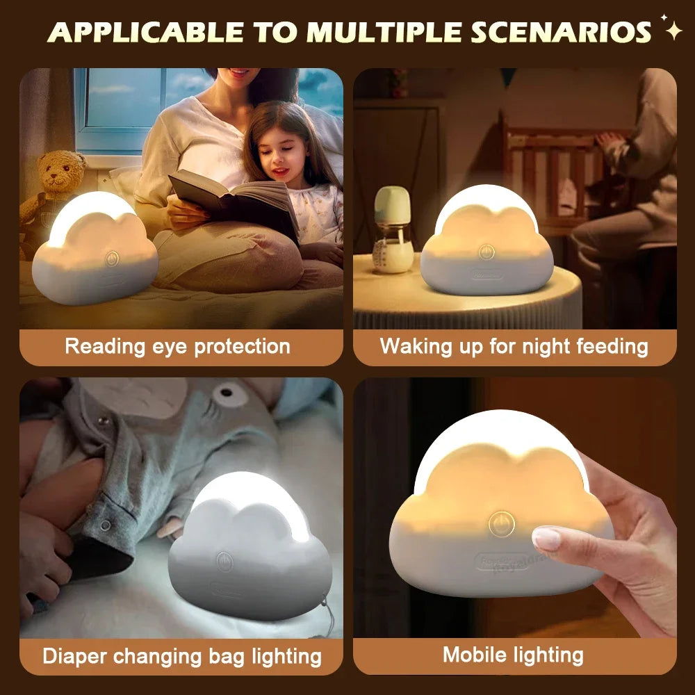 Cute Cloud Night Light 