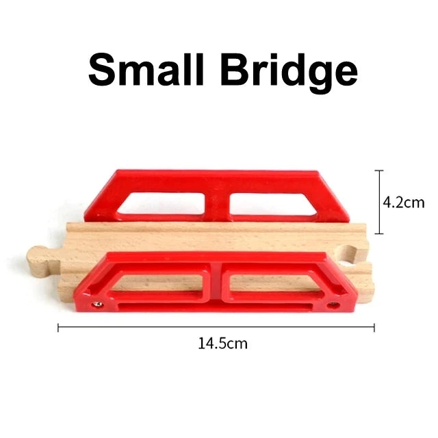 Wooden rails accessories/ railway bridges 