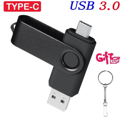 USB 3.0 Flash Drive 128 GB to 4 GB