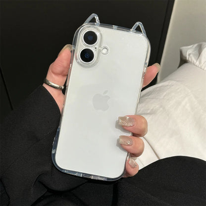 cat ears phone case for iPhone