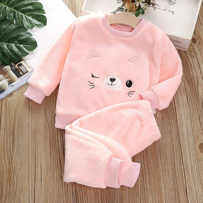 Children's jogging suit with motifs 