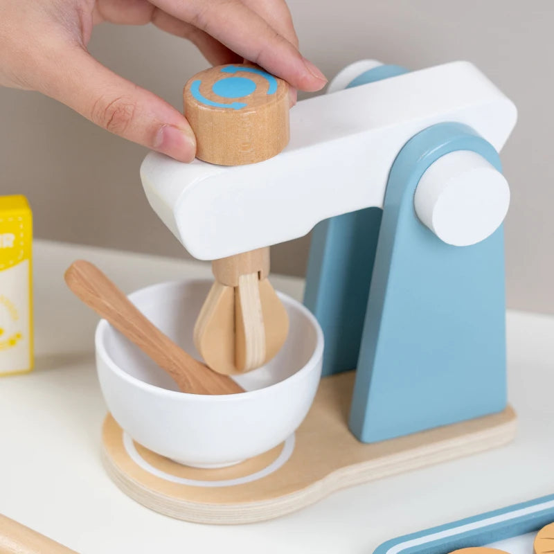 Küchenset für Kinder – Kaffeemaschine, Mixer & Entsafter