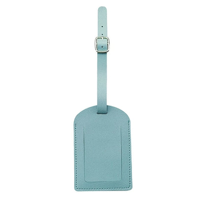 leather luggage tag 