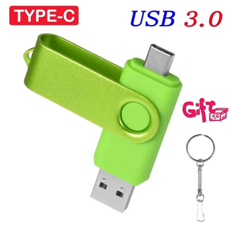 USB 3.0 Flash Drive 128 GB to 4 GB