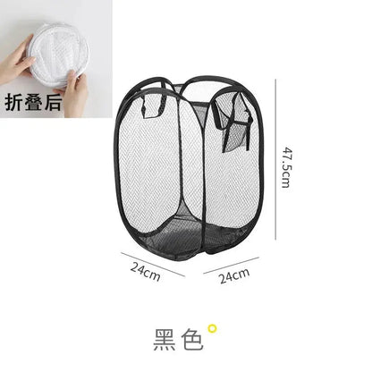 Large foldable laundry basket