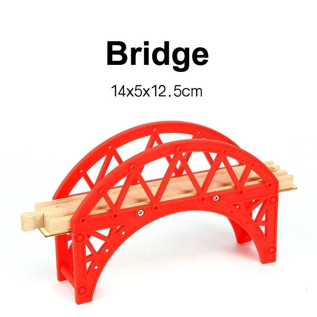 Wooden rails accessories/ railway bridges 