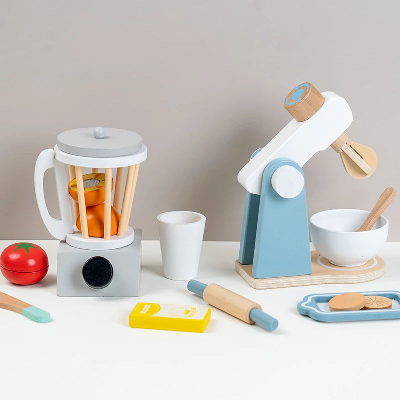 Kitchen Set for Children - Coffee Machine, Blender &amp; Juicer