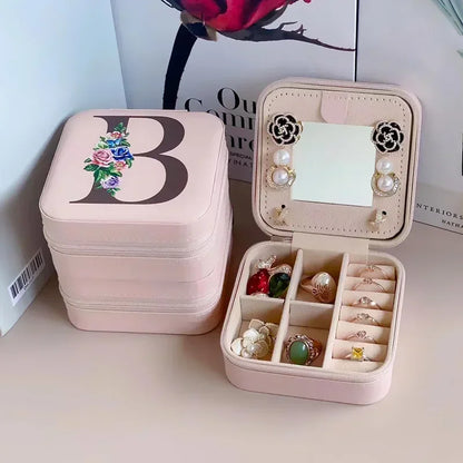 jewelry box with letter