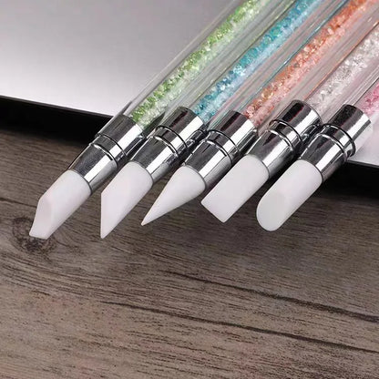 Multifunctional Nail Silicone Pen