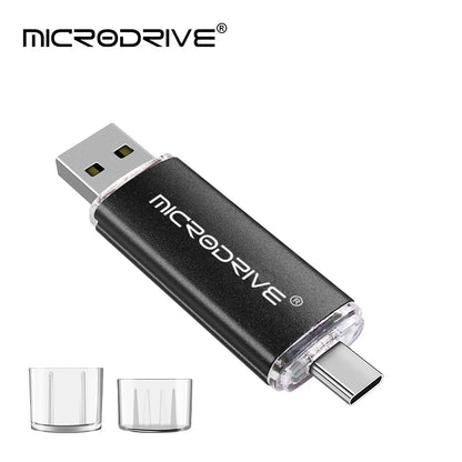 Memoria USB-C y USB 2.0 OTG