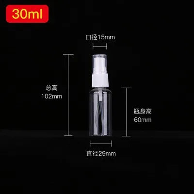 Refillable Travel Bottle Transparent