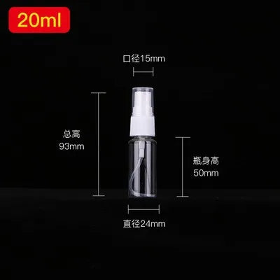 Refillable Travel Bottle Transparent