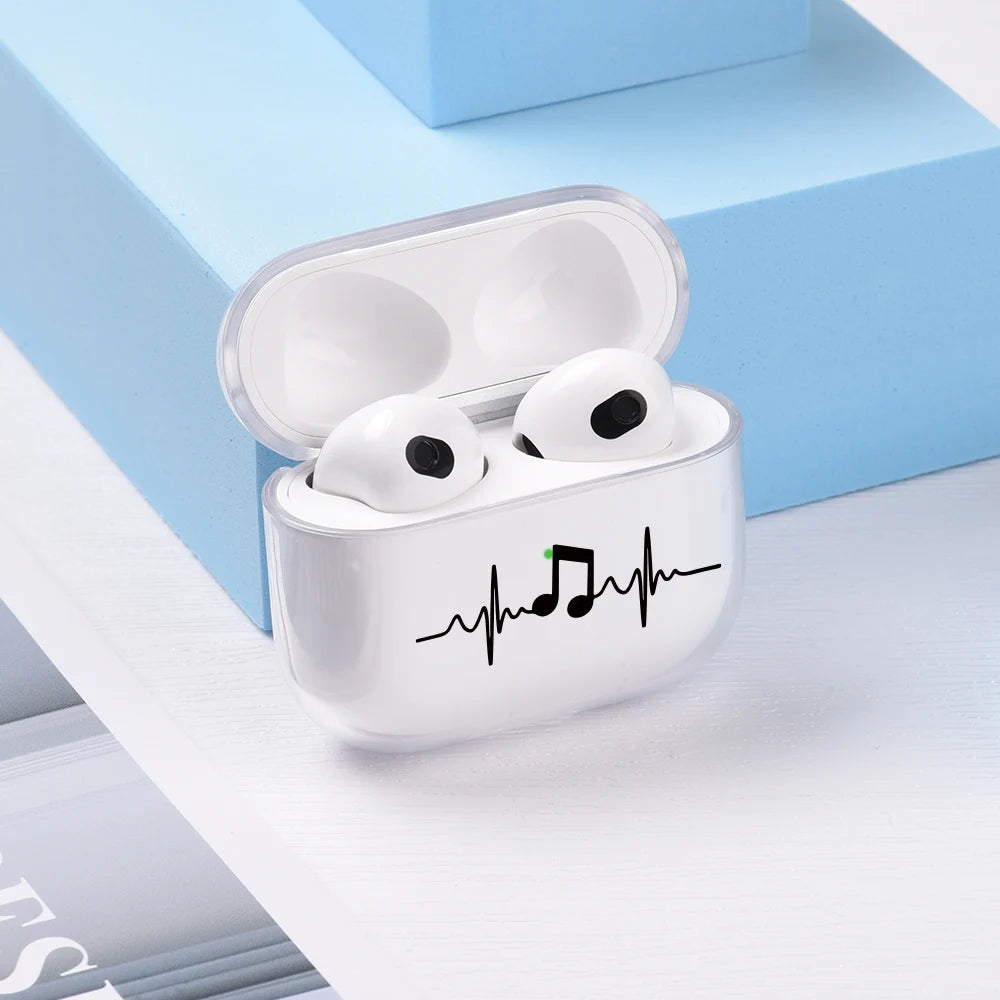 Estuche rígido transparente para AirPods