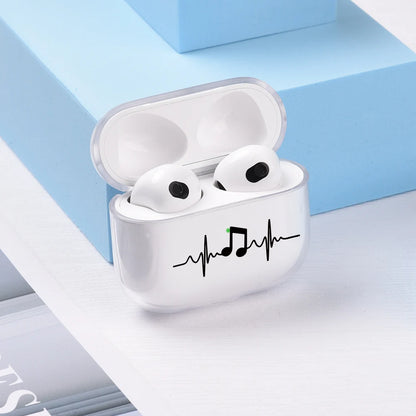 Estuche rígido transparente para AirPods