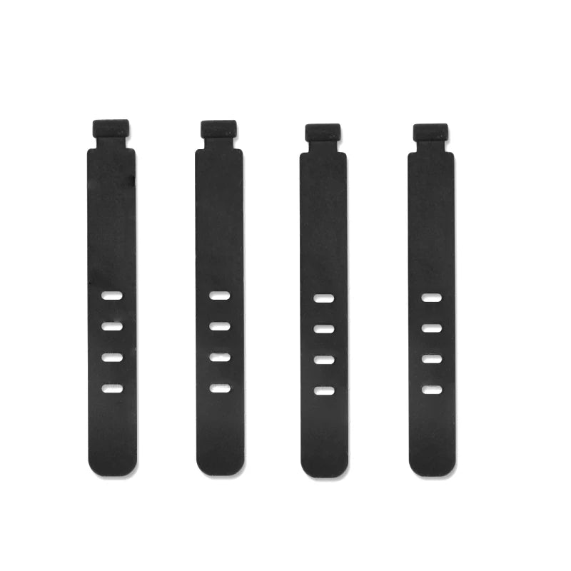 Silicone cable ties for cable management &amp; organization