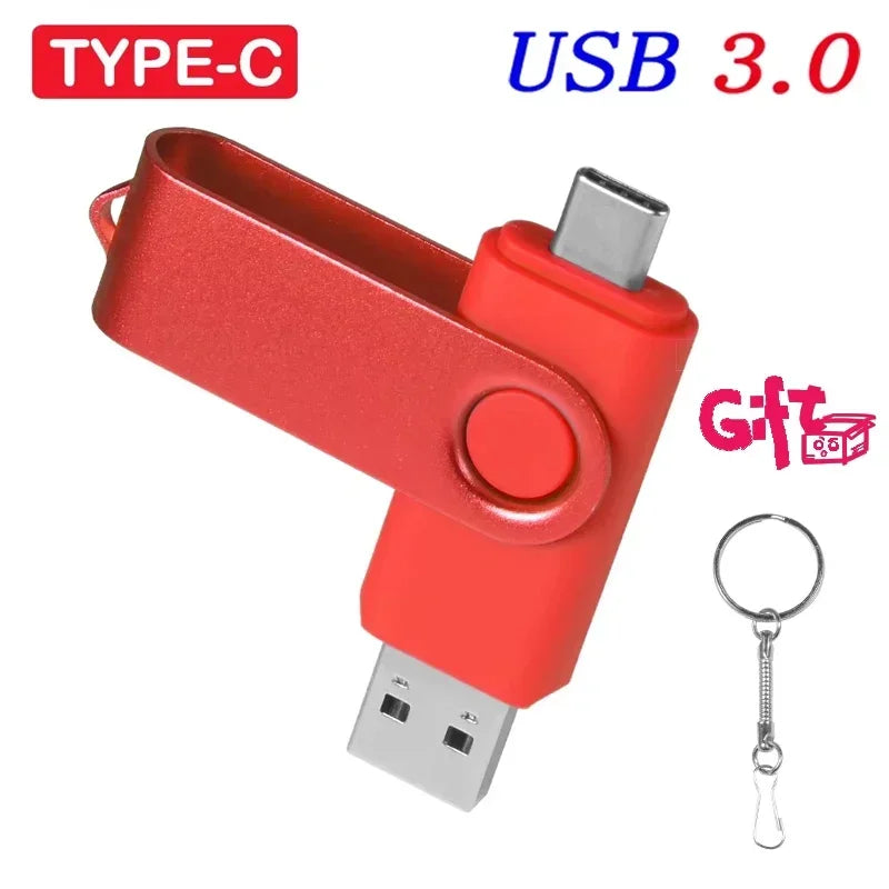 USB 3.0 Flash Drive 128 GB to 4 GB