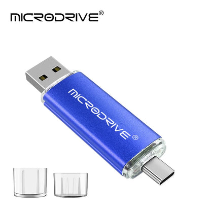 Memoria USB-C y USB 2.0 OTG