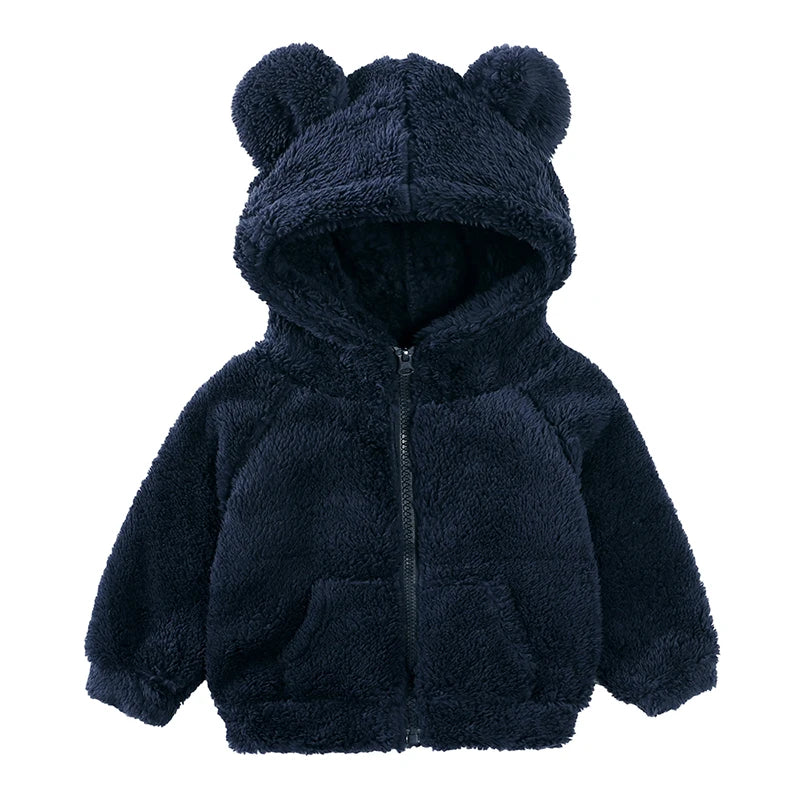 Children's jacket with bear ears