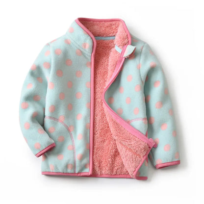 Kinder Fleecejacke in verschiedene Designs