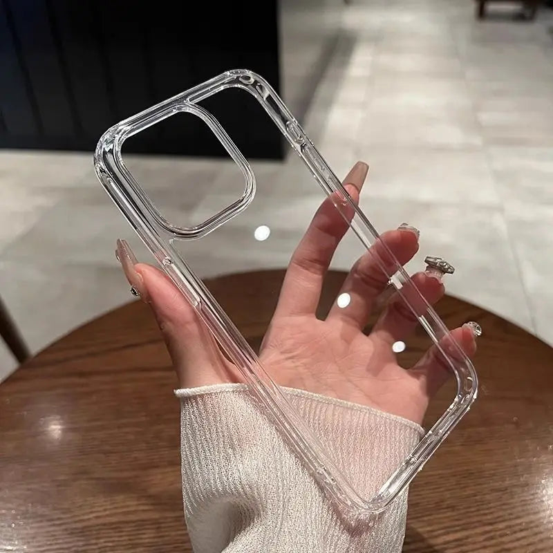 Transparent phone case for iPhone