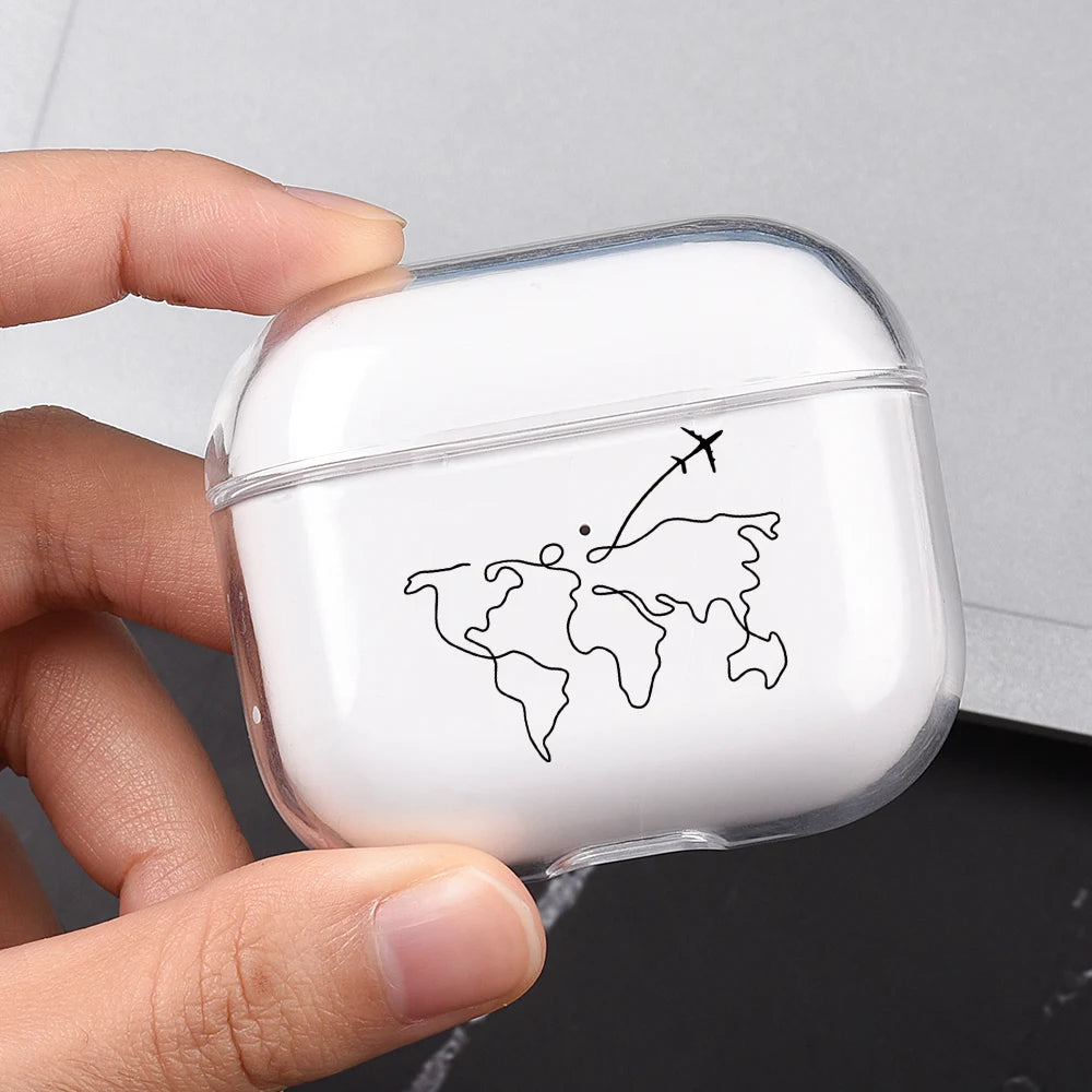 Estuche rígido transparente para AirPods